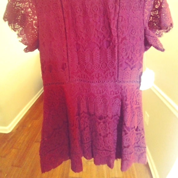 Altar'd State lace zipper back dress - Picture 2 of 7